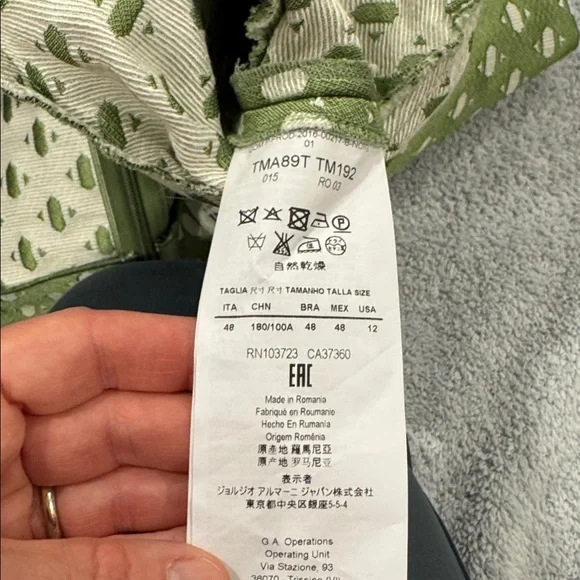 Armani Collezioni Sheath Dress and Jacket Set - size 10/12 - Authenticated - Picture 13 of 16